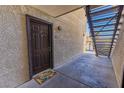 Exterior shot of the unit's front door and a stairway at 2451 N Rainbow Blvd # 1116, Las Vegas, NV 89108