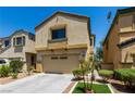 Beautiful two-story home with two-car garage and low maintenance landscaping at 6548 Butterfly Sky St, North Las Vegas, NV 89084