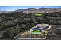 Luxury home with pool and golf course views at 1 Olympia Canyon Way, Las Vegas, NV 89141