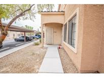 Charming condo with private entrance and covered parking at 2151 Hussium Hills St # 207, Las Vegas, NV 89108
