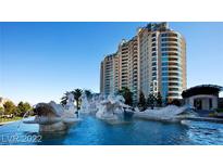 Luxury high-rise building with fountain at 9103 Alta Dr # 701, Las Vegas, NV 89145