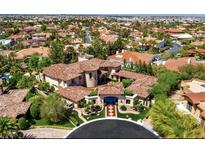 Luxury estate home with extensive grounds and multiple buildings at 5079 Mountain Top Cir, Las Vegas, NV 89148