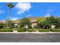 One-story home with landscaped yard and mountain views at 1788 Amarone Way, Henderson, NV 89012