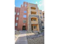 Building exterior showcasing architectural details and landscaping at 68 E Serene Ave # 112, Las Vegas, NV 89123