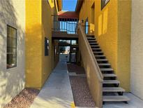 Exterior view showing building access and stairs at 2700 N Rainbow Blvd # 2081, Las Vegas, NV 89108