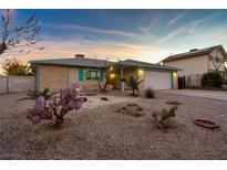 Charming ranch home with desert landscaping at 4475 El Carnal Way, Las Vegas, NV 89121