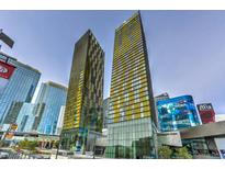 Luxury high-rise building with modern architecture and city views at 3726 Las Vegas Blvd # 2702, Las Vegas, NV 89158