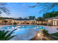 Inviting pool and patio area, perfect for outdoor entertaining at 3105 Conners Dr, Las Vegas, NV 89107