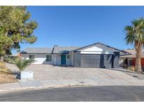 Updated single-story home with fresh paint and landscaping at 5264 Lookout St, Las Vegas, NV 89120