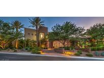 Stunning desert contemporary home with landscaped grounds at 583 Saint Croix St, Henderson, NV 89012