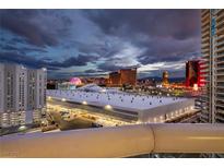 Stunning aerial view of Las Vegas skyline from a luxury condo at 2857 Paradise Rd # 1901, Las Vegas, NV 89109