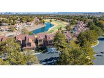 Luxury homes community near golf course and lake with mountain views at 8120 Castle Pines Ave, Las Vegas, NV 89113