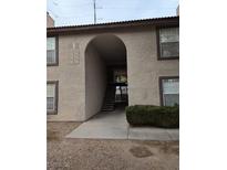 Exterior view of apartment building with stairs leading to entrance at 2606 S Durango Dr # 279, Las Vegas, NV 89117