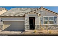 Single-story home with a neutral color scheme and stone accents at 340 Talladega Ct # Lot 13, Henderson, NV 89015