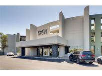 Modern building exterior with parking and landscaping at 8925 W Flamingo Rd # 216, Las Vegas, NV 89147