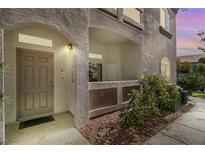 Well-maintained condo building with inviting entrance and landscaping at 700 Carnegie St # 4812, Henderson, NV 89052