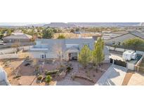 Charming one story home featuring mature landscaping and a welcoming entrance at 5525 Campbell Rd, Las Vegas, NV 89149