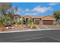 Charming single-story home with a well-maintained yard and a two-car garage at 1564 Fieldbrook St, Henderson, NV 89052