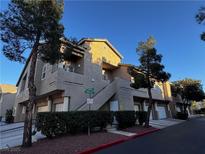Inviting two-story townhome featuring a private balcony and convenient garage access at 2152 Turquoise Ridge St # 207, Las Vegas, NV 89117