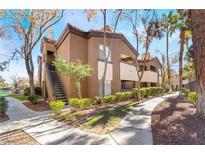 Beautiful condo exterior featuring well-maintained landscaping and a private entrance at 9000 Las Vegas Blvd # 1146, Las Vegas, NV 89123