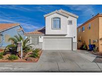Charming two-story home featuring a tile roof and a spacious two-car garage at 3650 Spring Willow Ct, Las Vegas, NV 89147