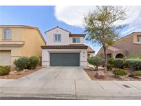 Charming two-story home with a two car garage, well maintained landscaping, and a traditional design at 8124 Loma Del Ray St, Las Vegas, NV 89131