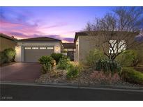 Charming single story home with desert landscaping, mature trees, and covered porch at 2765 Struan, Henderson, NV 89044
