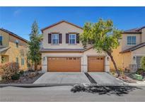 Charming two-story home featuring a two car garage and well-maintained landscaping at 3741 Lily Haven Ave, Las Vegas, NV 89120