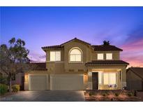 Charming two-story home featuring a three-car garage and well-maintained landscaping at 192 Golden Crown Ave, Henderson, NV 89002