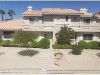 Charming two-story home with desert landscaping and a red tile roof at 2200 Highpointe Dr # 201, Laughlin, NV 89029