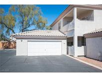 Charming condo featuring a two-car garage and neutral paint scheme at 6704 Dorita Ave # 101, Las Vegas, NV 89108