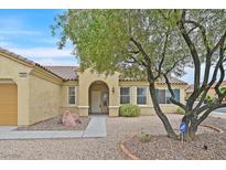 Charming single-story home with a well-maintained landscape and inviting front entrance at 2084 Fort Halifax St, Henderson, NV 89052