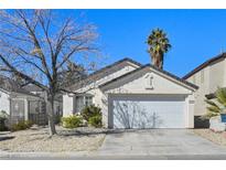 Charming one-story home with a two-car garage and low-maintenance landscaping in a sunny neighborhood at 4217 Village Hills St, Las Vegas, NV 89147