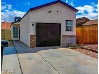Charming single-story home with a private driveway and a well-maintained yard at 4153 Broadriver Dr, Las Vegas, NV 89108
