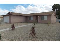 Charming single-story home with desert landscaping and a two-car garage at 4601 Diamond Head Dr, Las Vegas, NV 89110