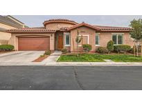 Charming single-story home with a well-maintained front yard and a two car garage at 10476 Tyler Park Ave, Las Vegas, NV 89135
