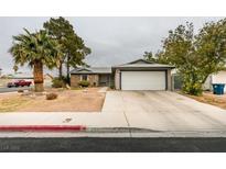 Charming single-story home with a spacious two-car garage and desert landscaping at 3901 Valley Forge Ave, Las Vegas, NV 89110