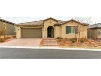 Charming single-story home with a well-manicured yard and inviting curb appeal at 10126 Cliff Dwellings Ave, Las Vegas, NV 89178