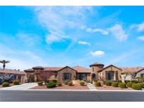 Beautiful single-story home with lush landscaping, private driveway, and desert-friendly grounds at 5027 Crown Cypress St, Las Vegas, NV 89149