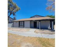 Charming single-story home featuring a covered entrance and well-maintained landscaping at 3523 Mercury St # A, North Las Vegas, NV 89030