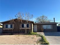 Charming single-story home featuring a simple front yard and a classic design at 4321 Mayflower Ln, Las Vegas, NV 89107
