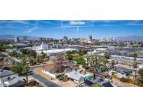 Charming home featuring downtown views and a refreshing pool in a desirable neighborhood at 1400 Cottonwood Pl, Las Vegas, NV 89104