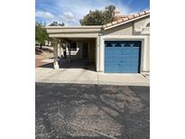 Inviting home featuring attached garage and carport at 2260 Rugged Mesa Dr, Laughlin, NV 89029