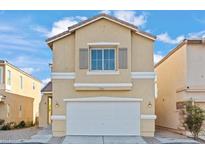 Charming two-story home featuring a well-maintained facade and a spacious two-car garage at 9543 Havasu Canyon Ave, Las Vegas, NV 89166
