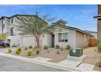 Charming single story home with a xeriscaped front yard at 5479 Tamar Ridge Ct, Las Vegas, NV 89141