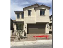Charming two-story home with a two car garage and lovely desert landscaping at 96 Via Franello, Henderson, NV 89011