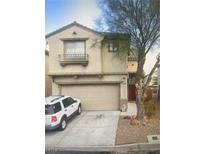 Charming two-story home featuring a spacious two-car garage and well-maintained landscaping at 3568 Gloucester Gate St, Las Vegas, NV 89122