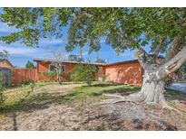 Cozy single-story home features mature trees, xeriscaping, and ample natural light at 5317 Holmby Ave, Las Vegas, NV 89146