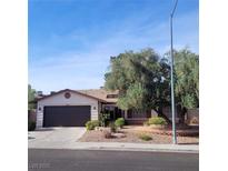 Charming single story home with a two car garage and desert landscaping at 3920 Autumn St, Las Vegas, NV 89120