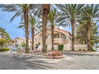 Beautiful condos at Southpark with mature palm trees and well-maintained landscaping at 7450 S Eastern Ave # 2073, Las Vegas, NV 89123